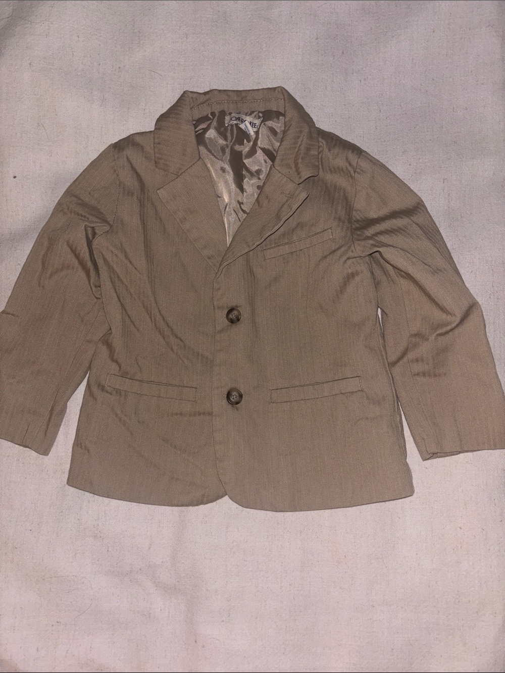 Cherokee Tan Kids' Blazer Jacket